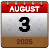 Aug 3rd